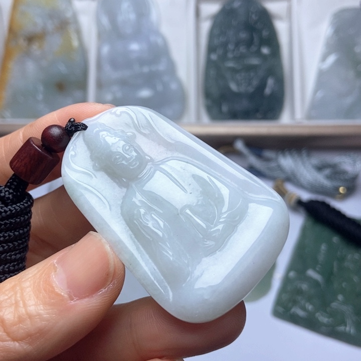 翡翠未镶嵌挂件翡翠