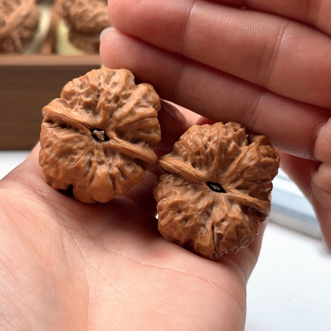 核桃把件延庆蛤蟆