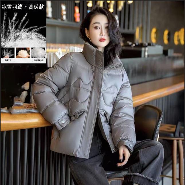 【羽绒服】索尼尔保羅冬季保暖加绒加厚款宽松外套女装9302[SPC]