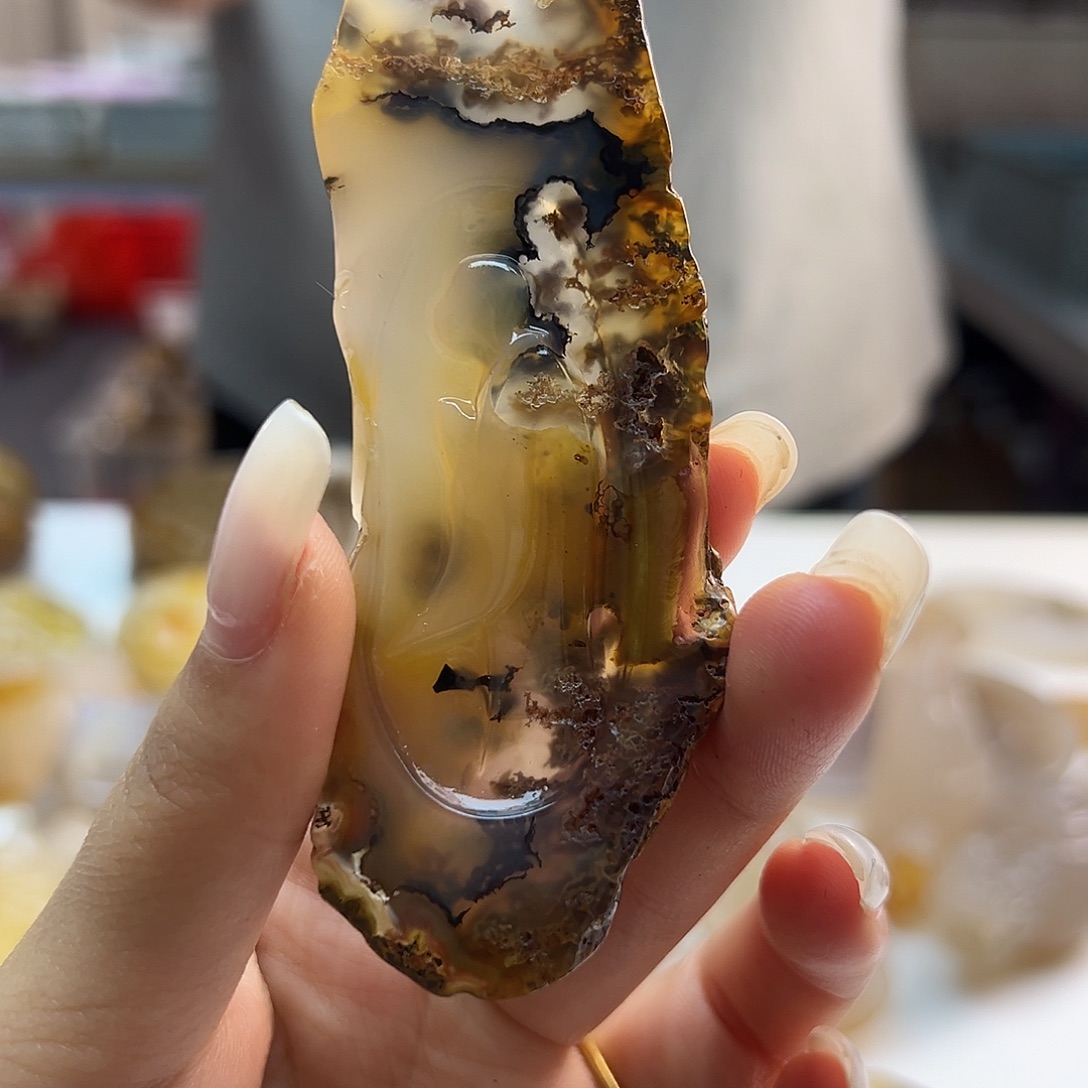 玛瑙/玉髓未镶嵌吊坠(不含链)