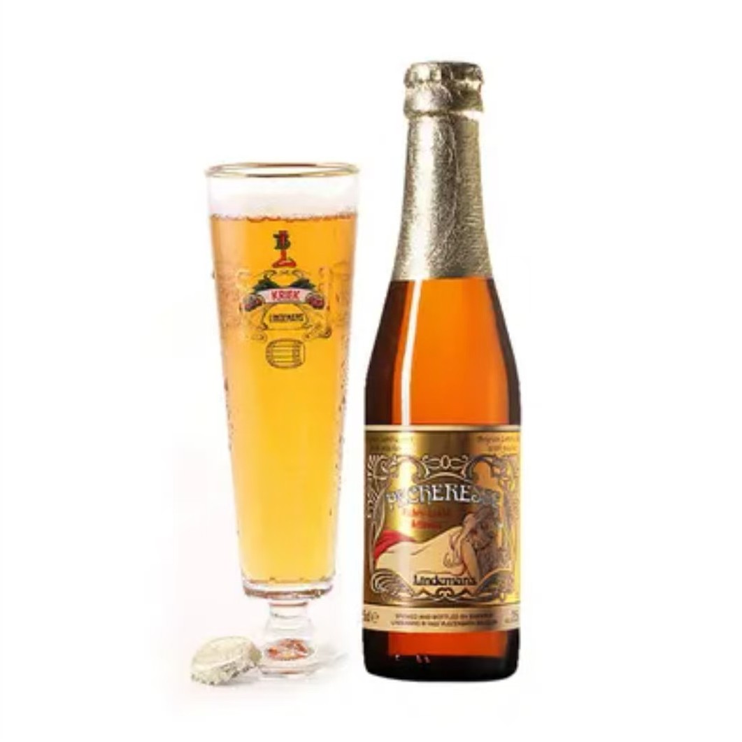 林德曼桃子味啤酒250ml（1瓶）酒精度2.5度，原麦汁浓度14.5度，26年7月到期