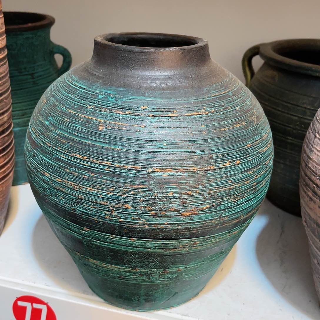 红陶无孔口径9高度24