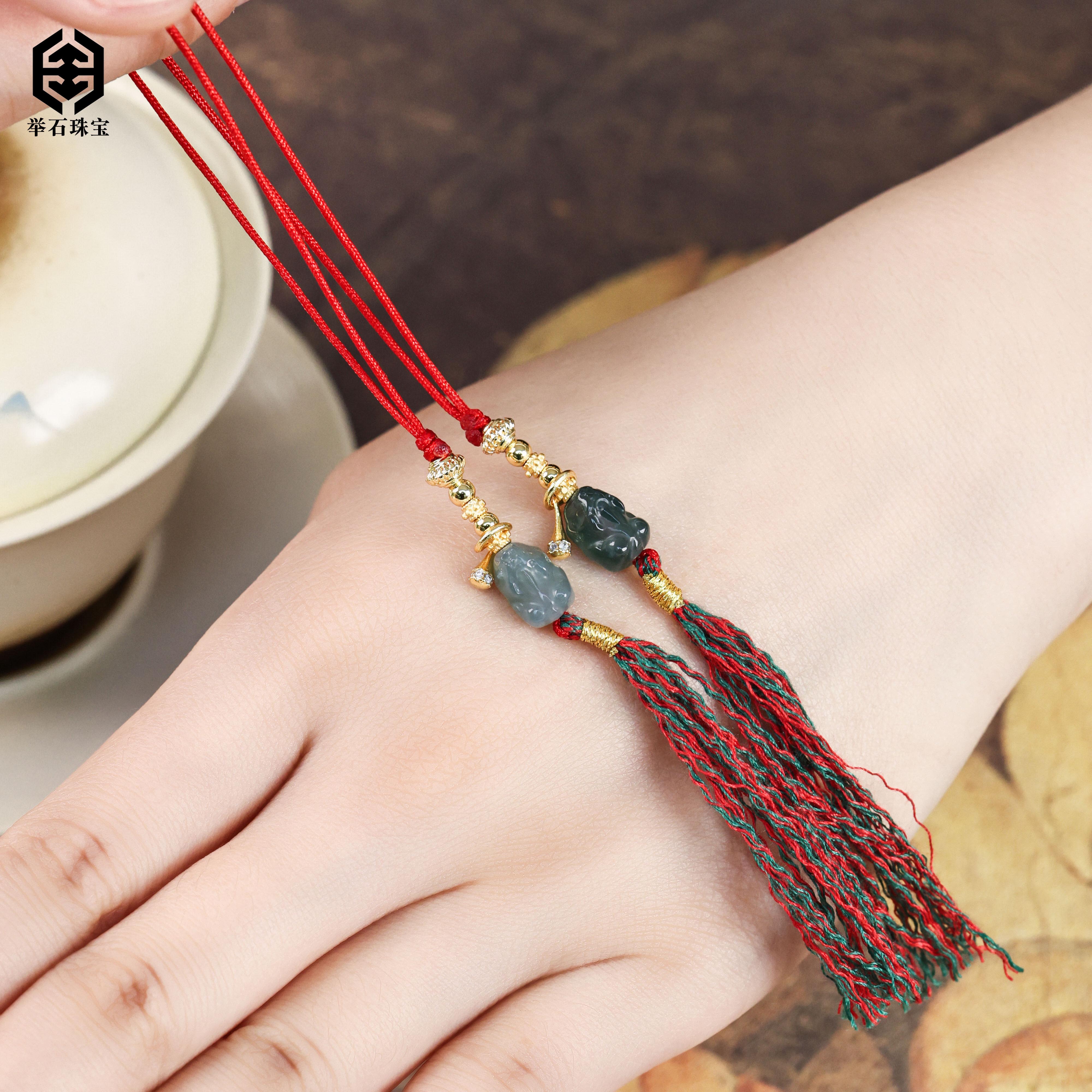 【举石珠宝】T1126-2021-142翡翠挂件（一件/多样性发）S