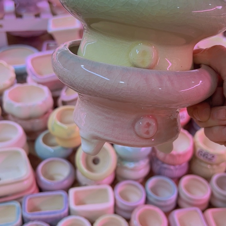 陶瓷花盆当场凑满12包邮