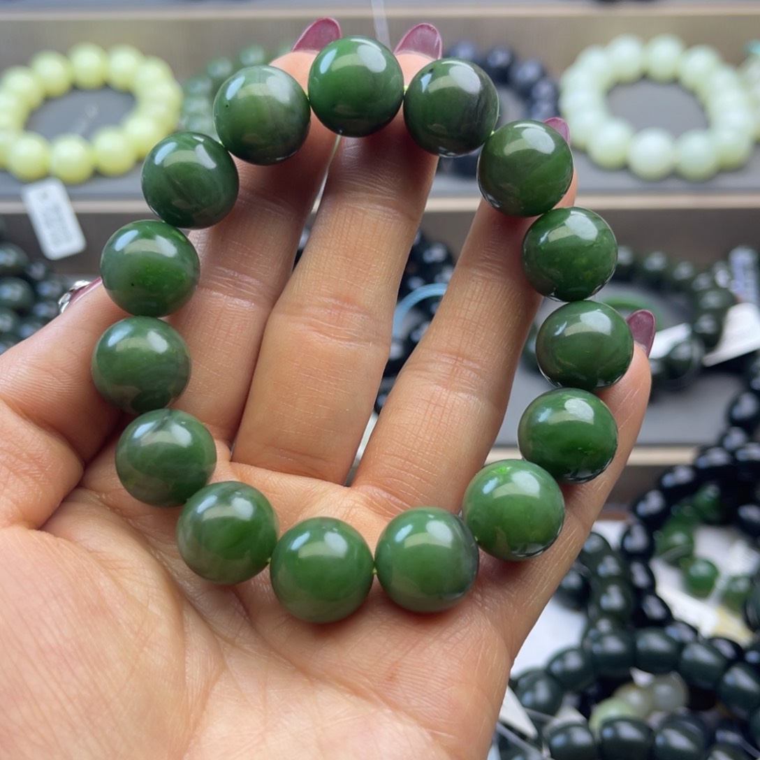 和田玉手链未镶嵌