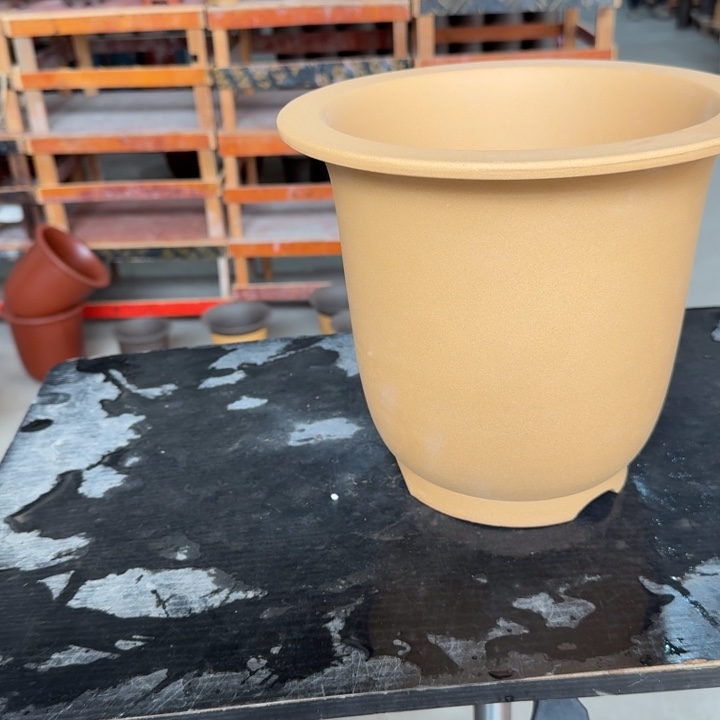 紫砂花盆 高度21口径24