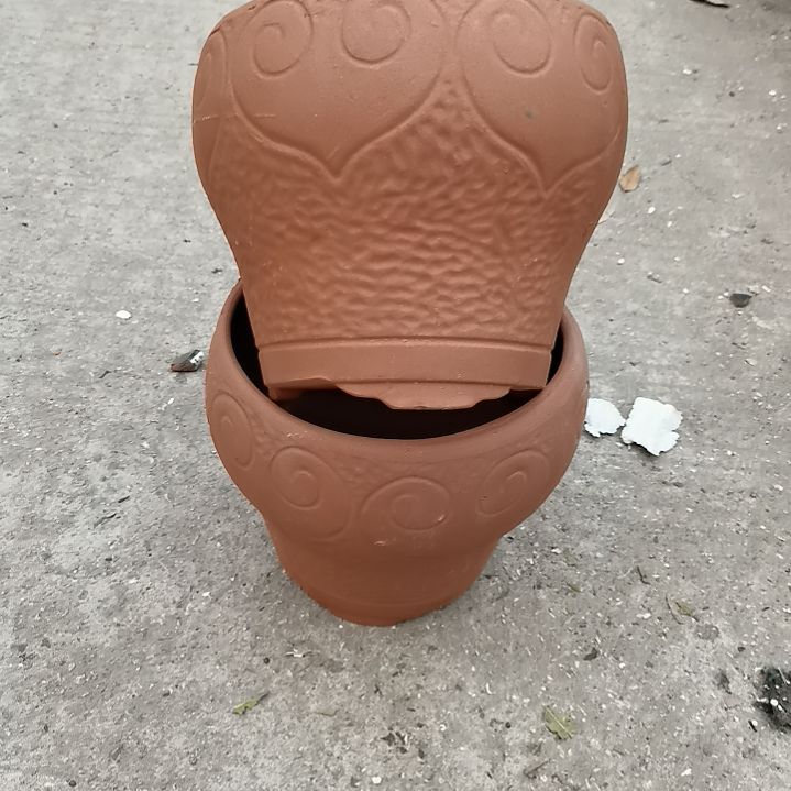 红陶20/18瑕疵口变形