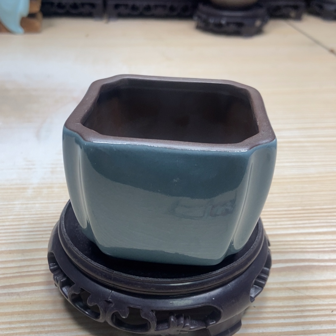 瓷片陶瓷花盆陶瓷艺术