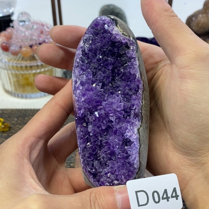 紫晶摆件摆件未镶嵌