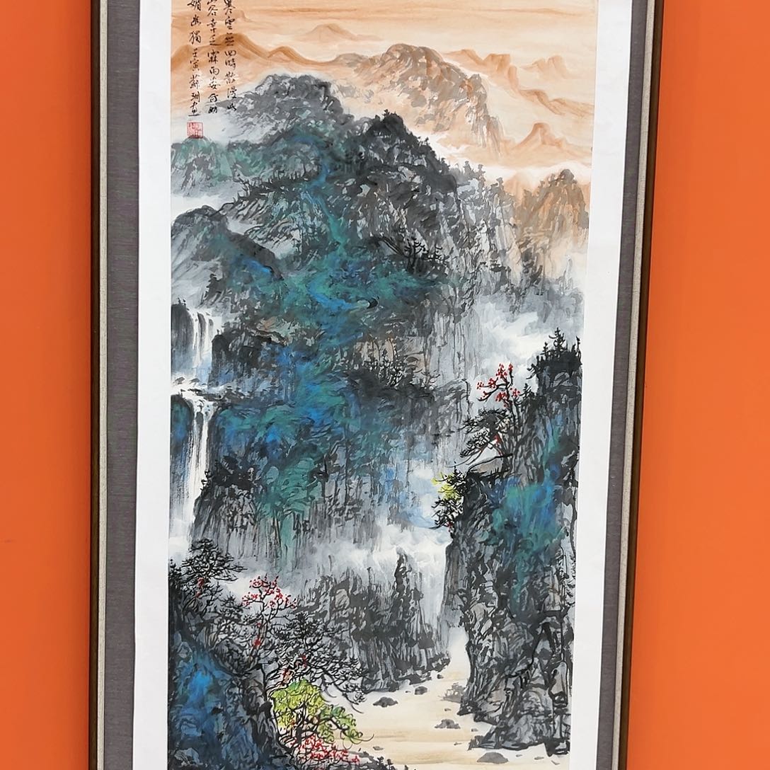 国画苏珊展览原作