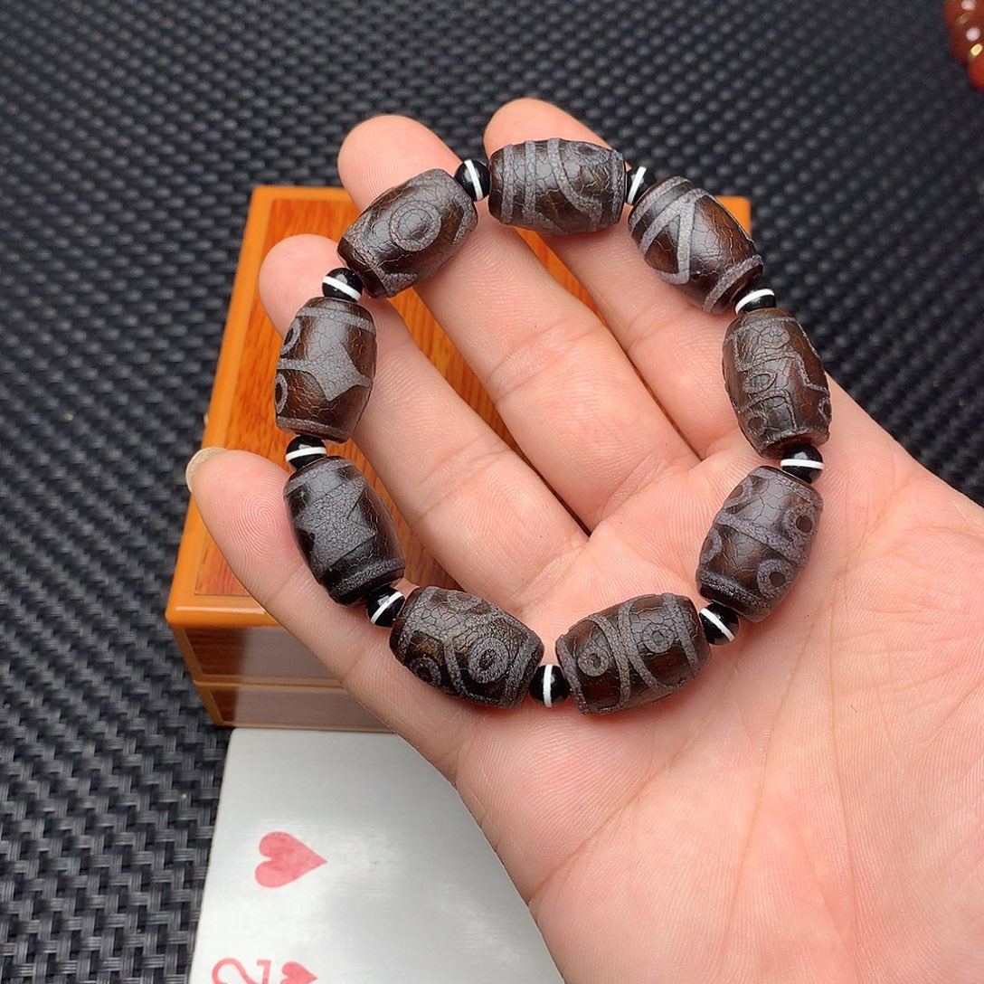 悟***蝉玛瑙/玉髓未镶嵌手链