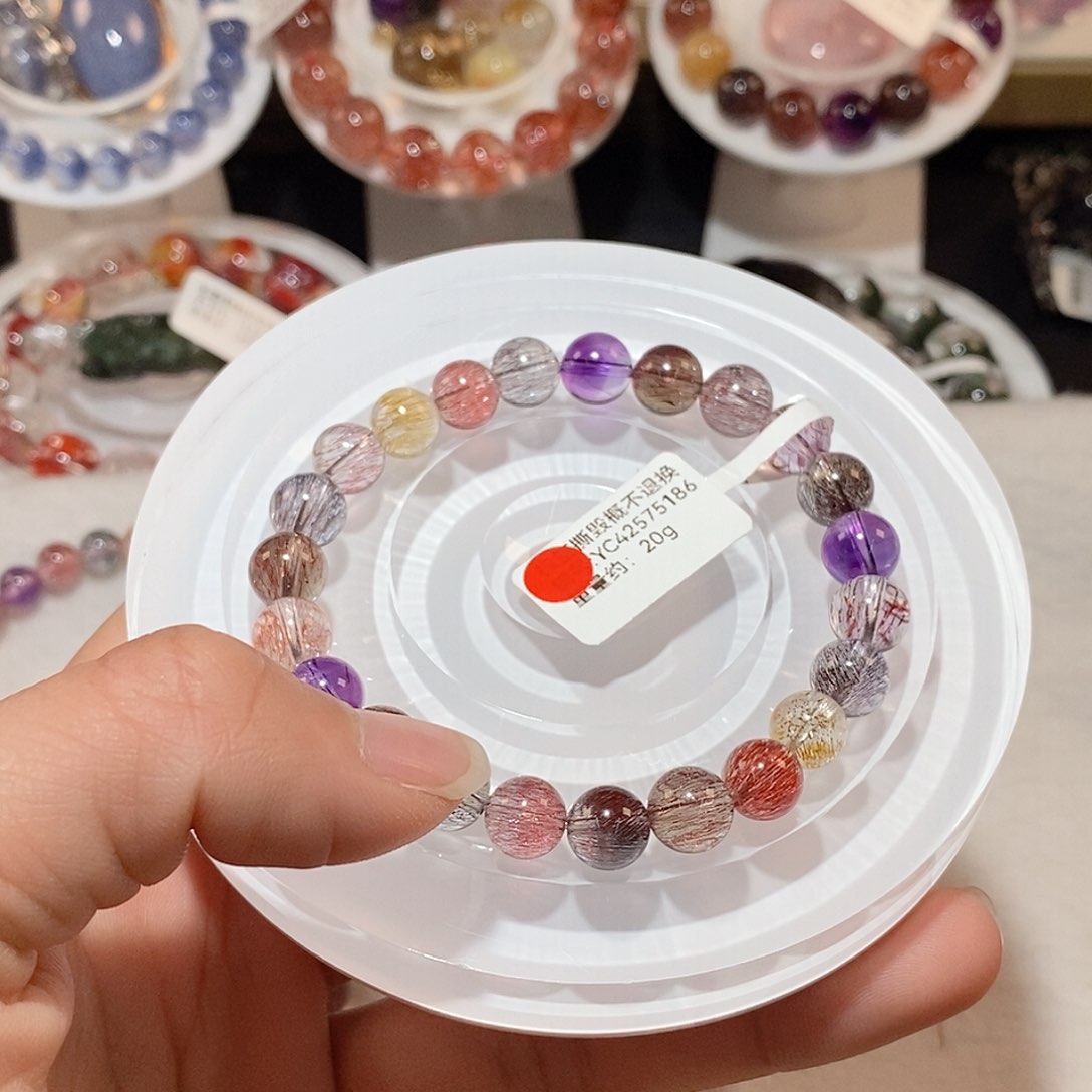 水晶手链未镶嵌C****J超七手链