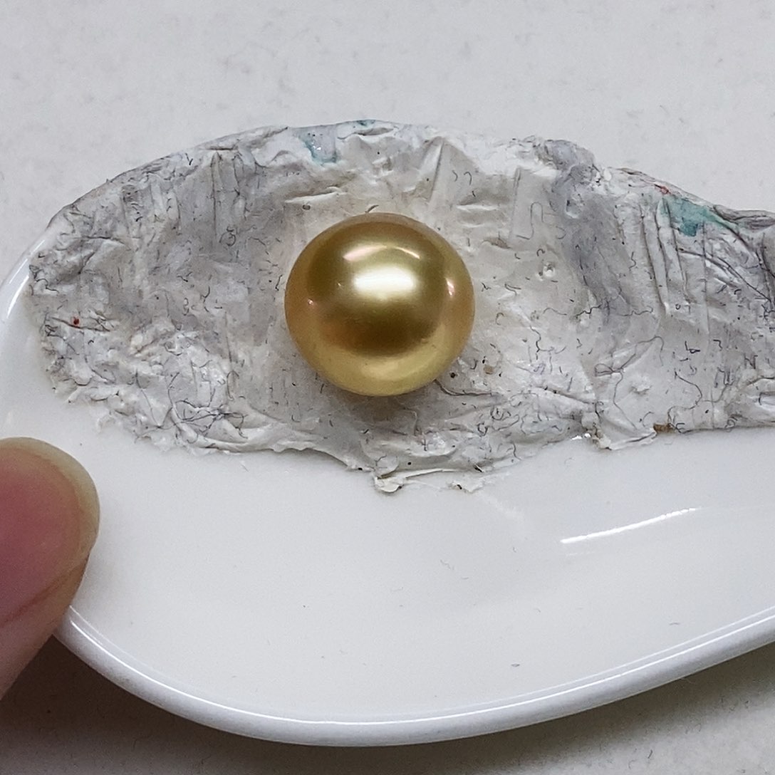 未镶嵌金珠裸珠特价定制13-14不退海水珍珠