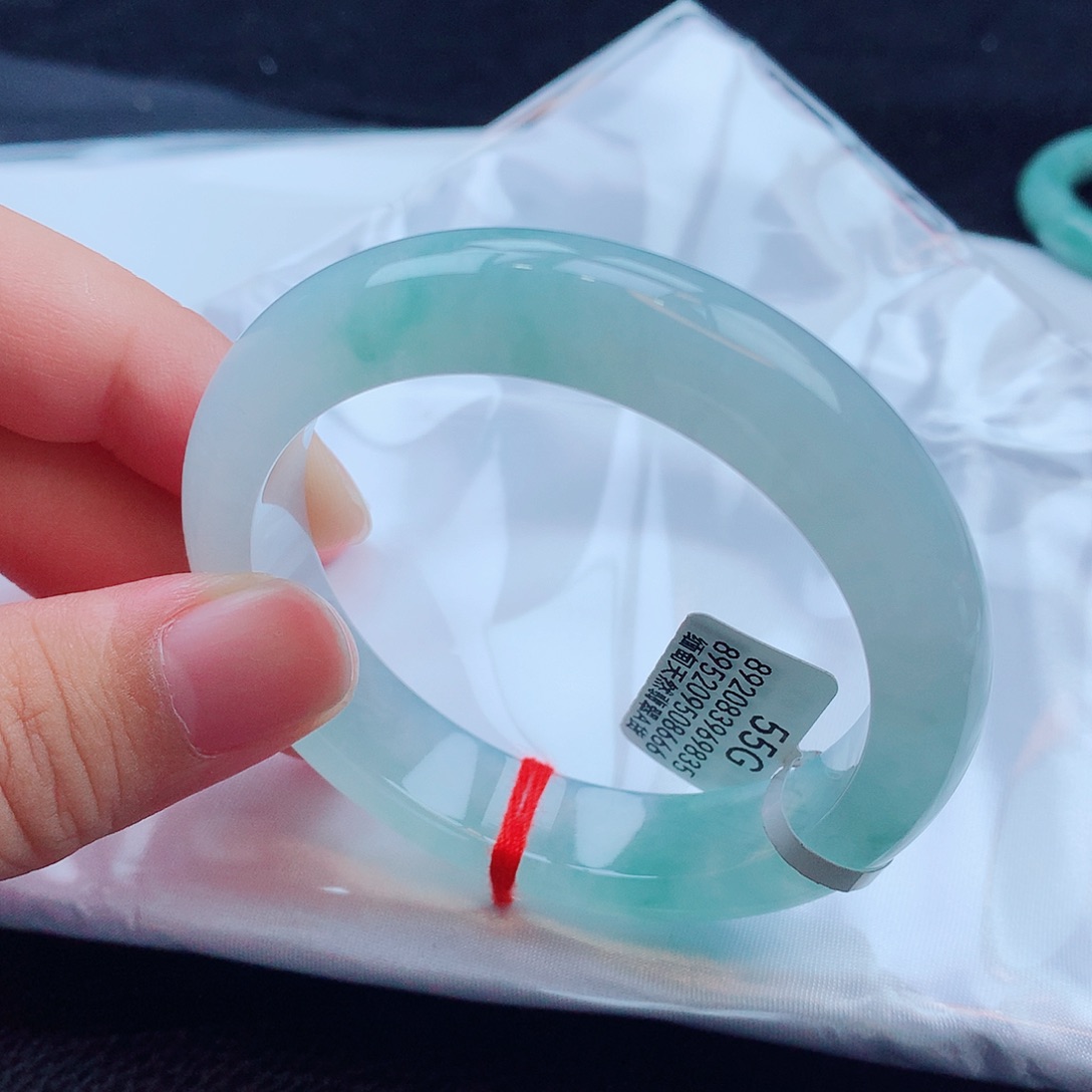 翡翠未镶嵌手镯天然缅甸翡翠A货手镯 