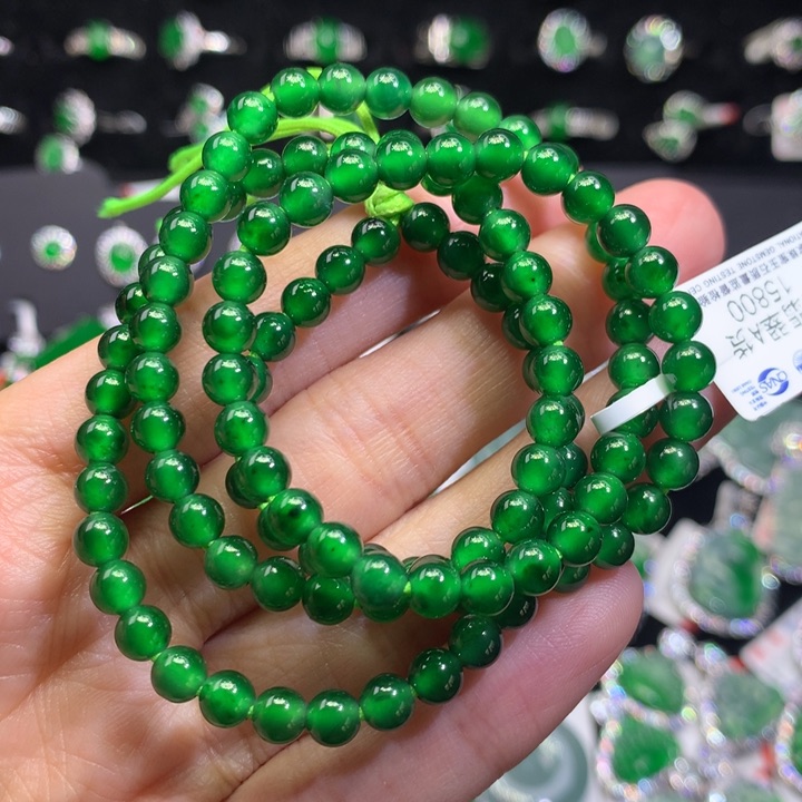 【闪购商品】翡翠手串未镶嵌天然翡翠