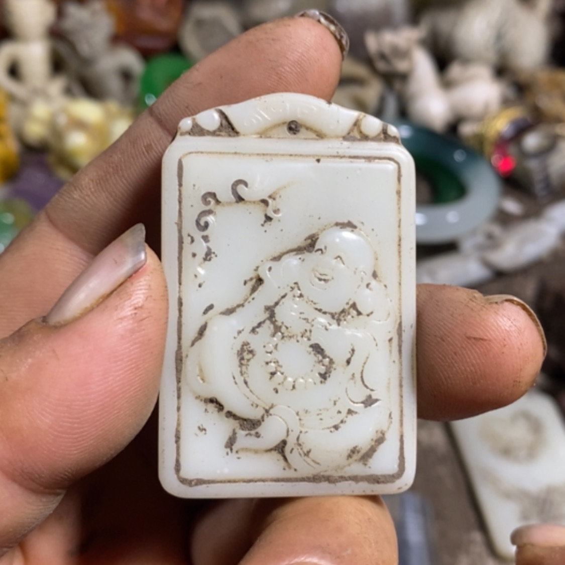 【闪购商品】把件白玉菩提