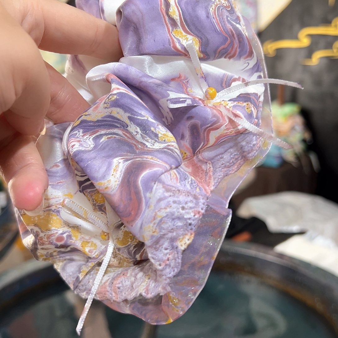 489大蕾丝发圈手作