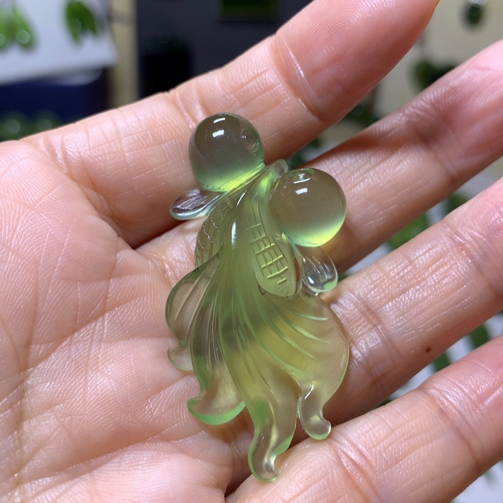 岫玉颈饰未镶嵌吊坠