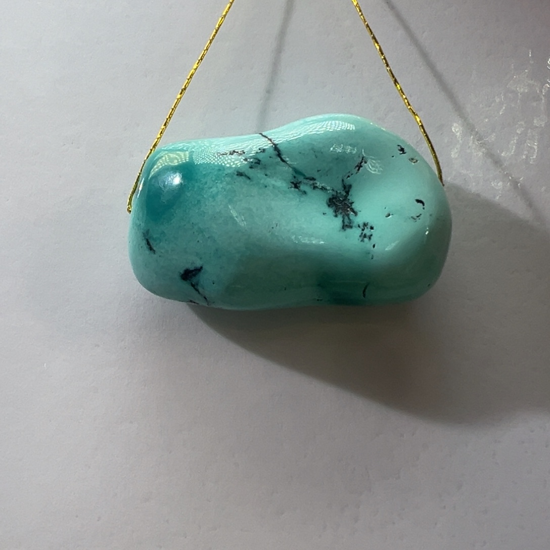 绿松石未镶嵌挂件