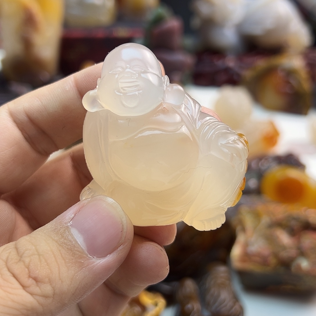 一****玛瑙/玉髓未镶嵌颈饰