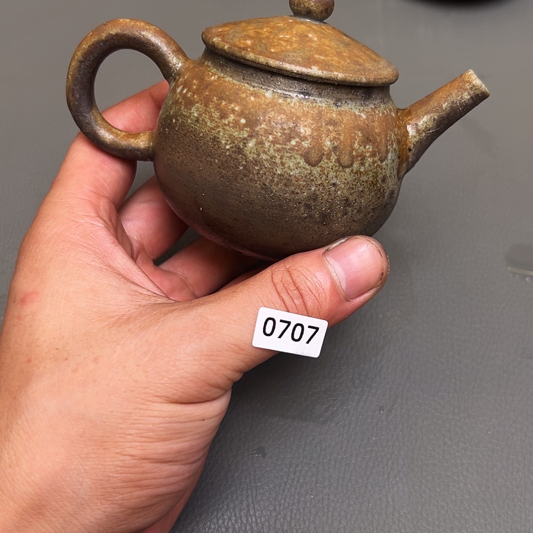 泥舍柴烧精神茶器