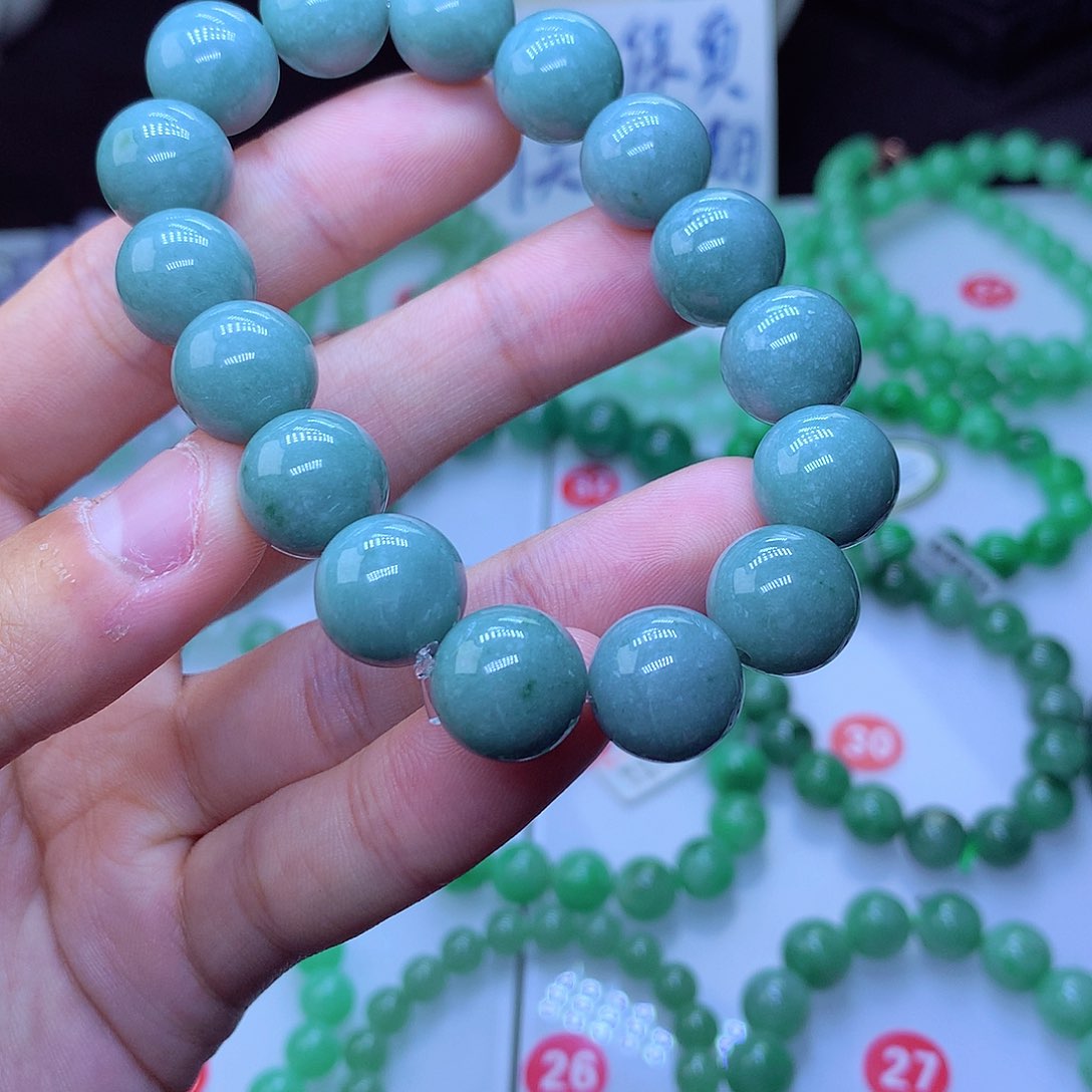 翡翠毛衣链未镶嵌卡12.9