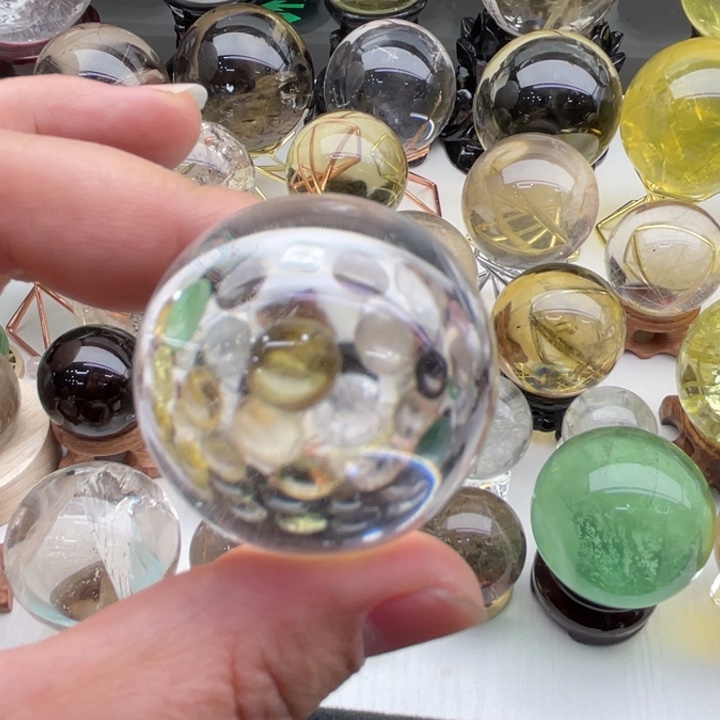 水晶水晶球未镶嵌?****威