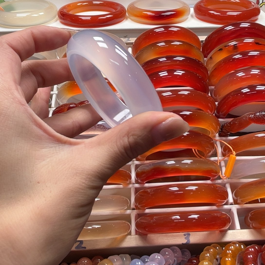 手镯玛瑙/玉髓未镶嵌鬼*贝