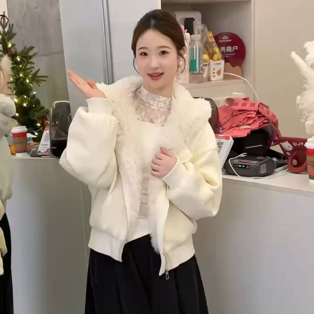 6906#连帽短款羽绒服