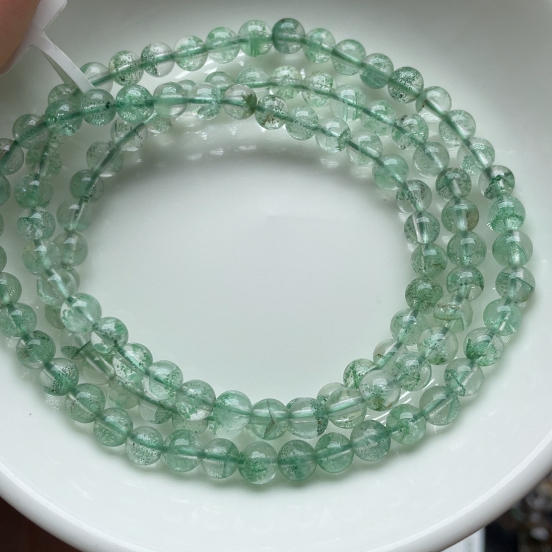 水晶手链未镶嵌翠幽灵