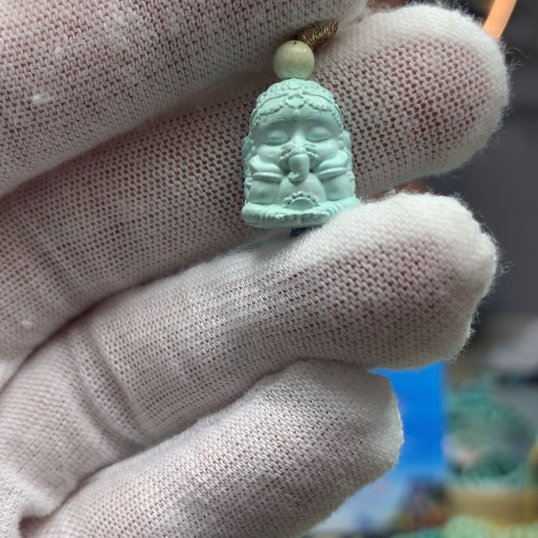 绿松石挂件未镶嵌