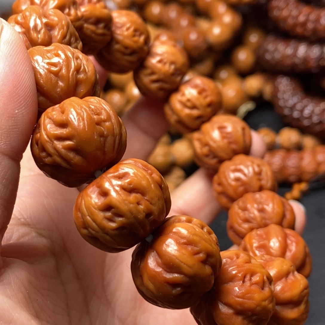 猴头核桃手串猴头