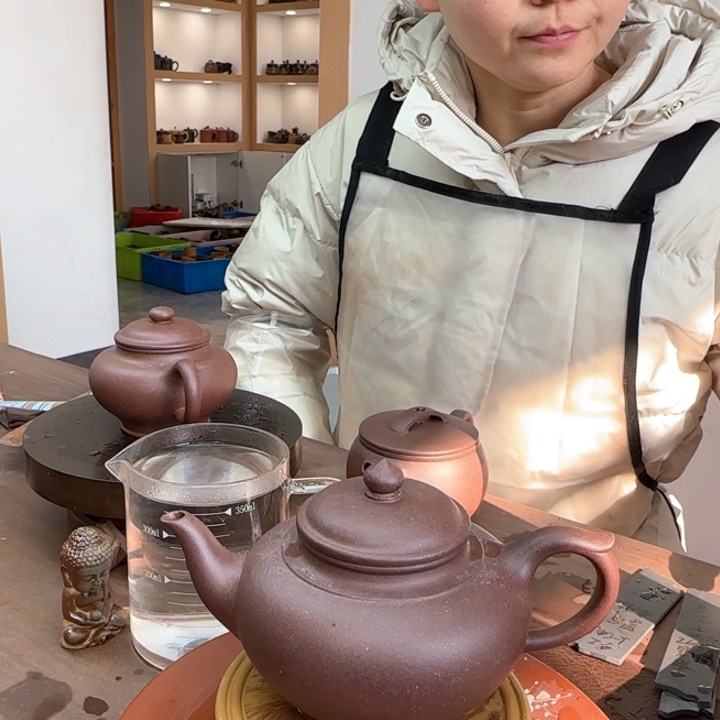 紫砂茶壶底槽清笑樱壶特价