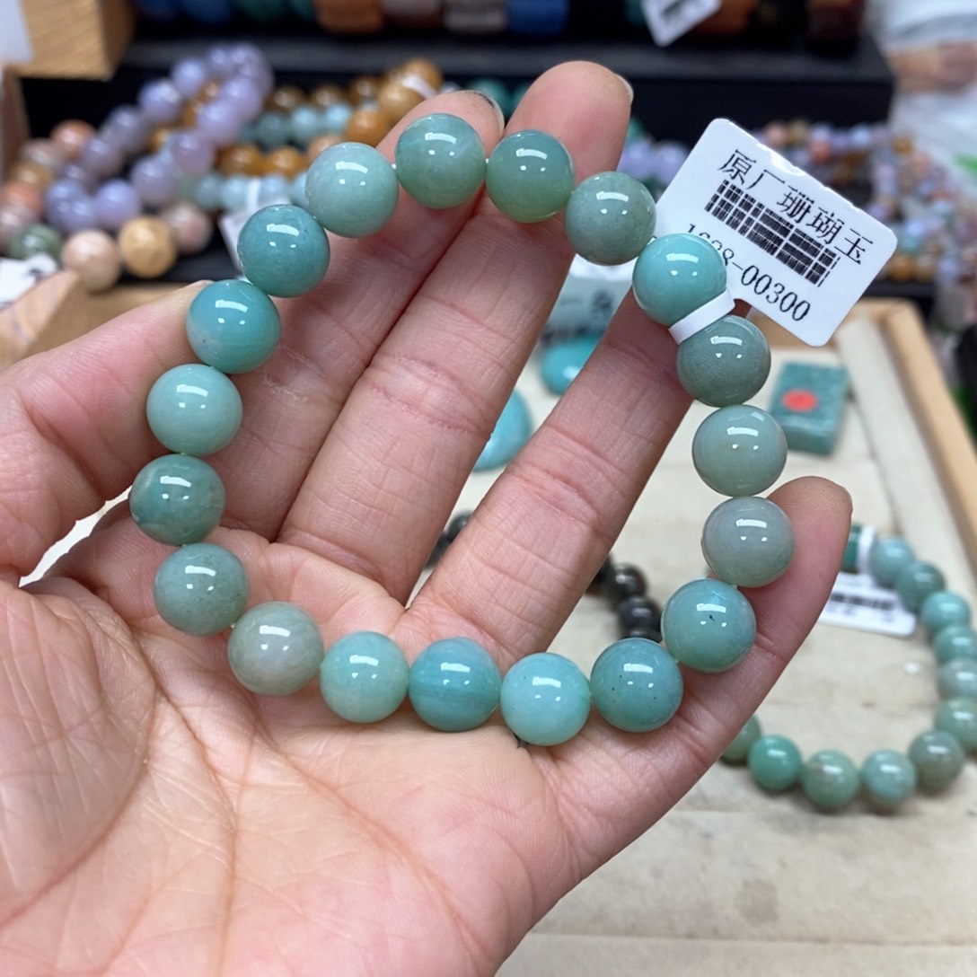 硅化珊瑚（珊瑚玉）手链未镶嵌向*葵447