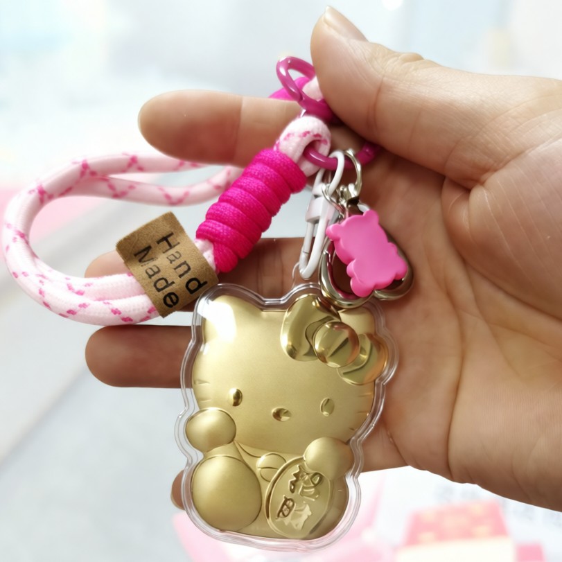 七夕节送礼物手机挂饰招财设计