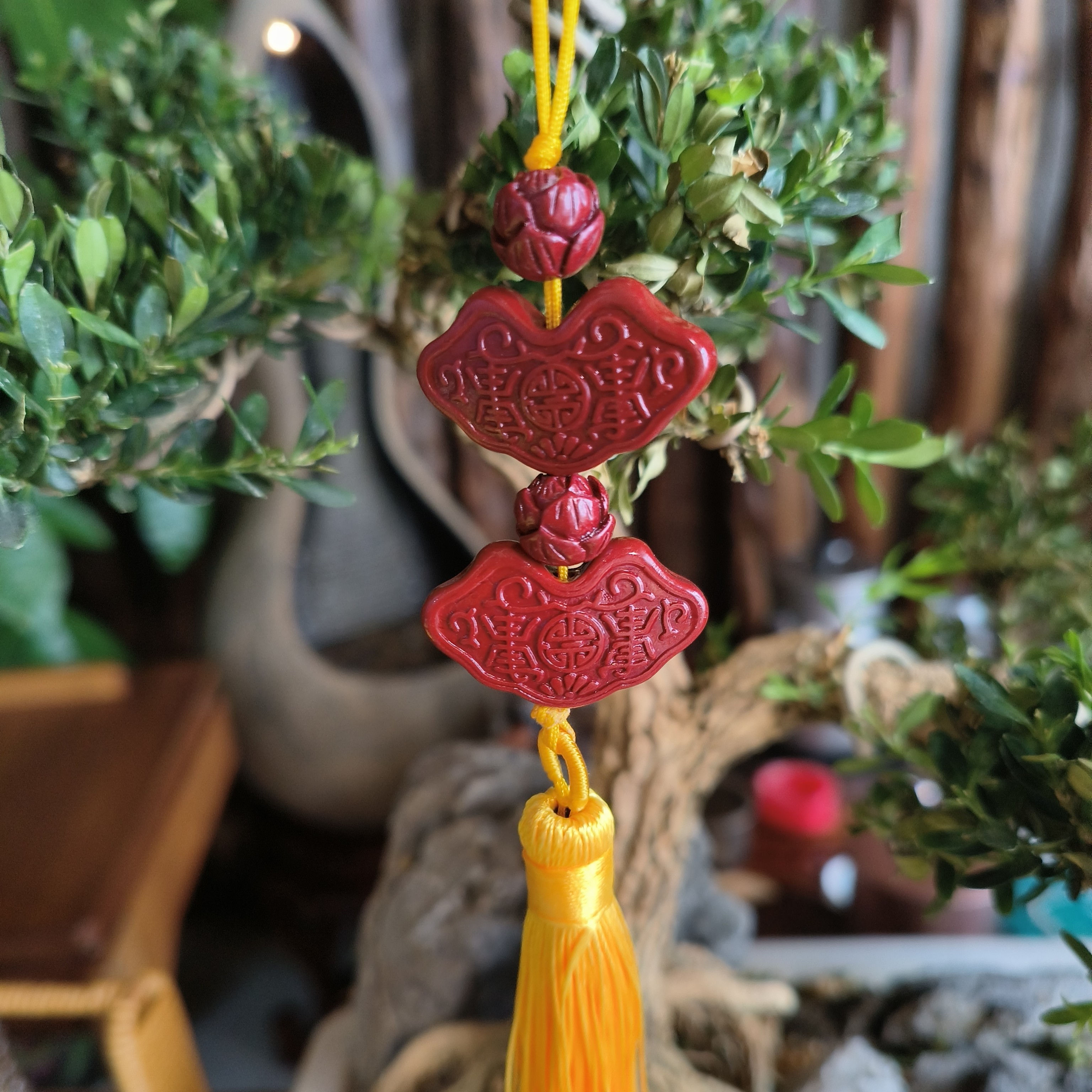 含辰砂高含量红砂车挂包挂饰品