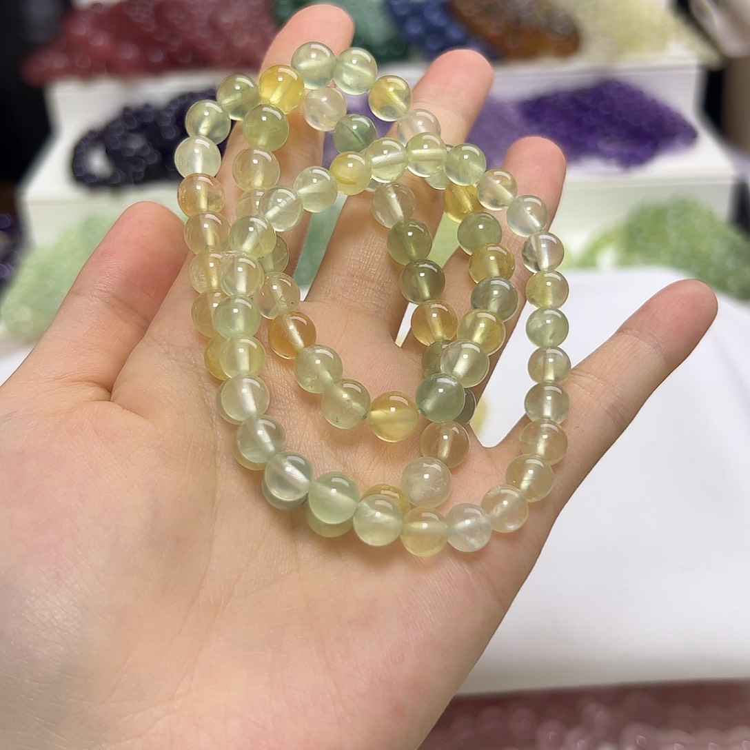 水晶手串未镶嵌不****子彩葡萄7咪拍十次合一单 不带证