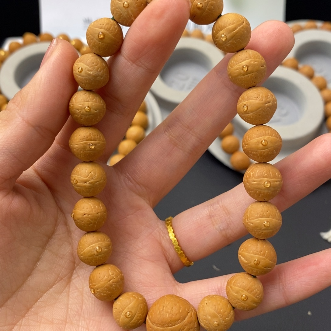 A***生凤眼菩提吊坠11.5手串