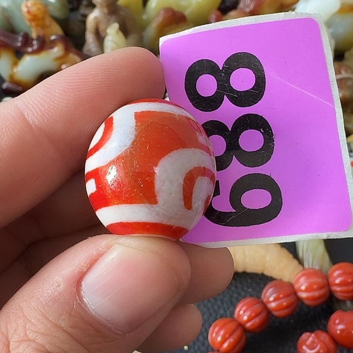 菩***提玛瑙/玉髓未镶嵌颈饰