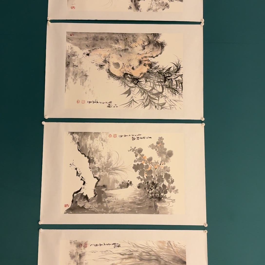 国画大美老师作品画作