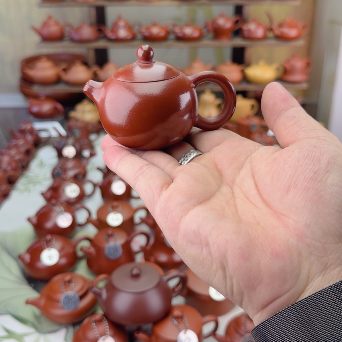 绍***莫茶壶紫砂50cc大红袍