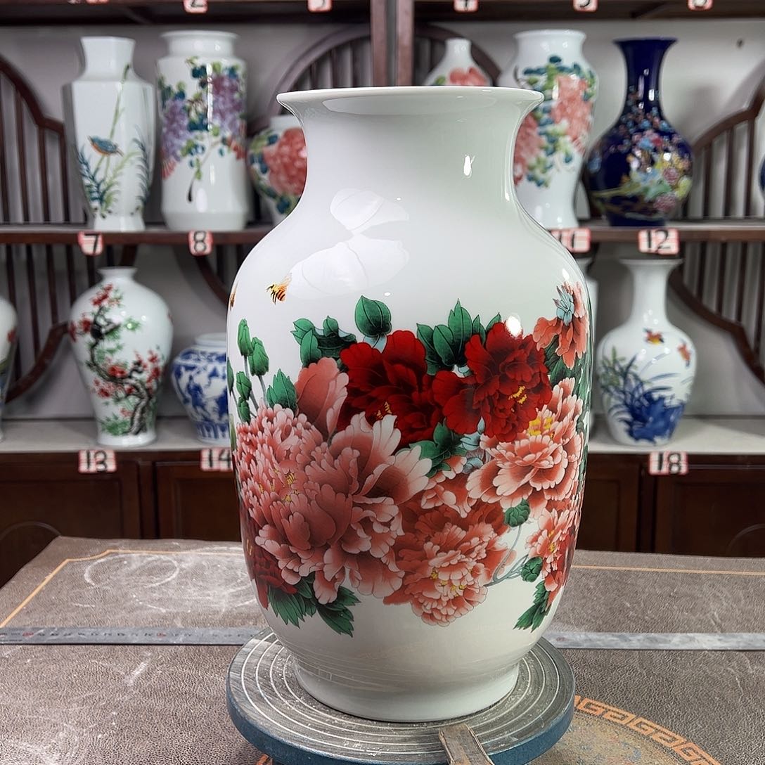 摆件陶景德镇陶瓷大冬国色