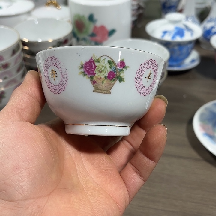 陶四季丰收，小炒小茶碗