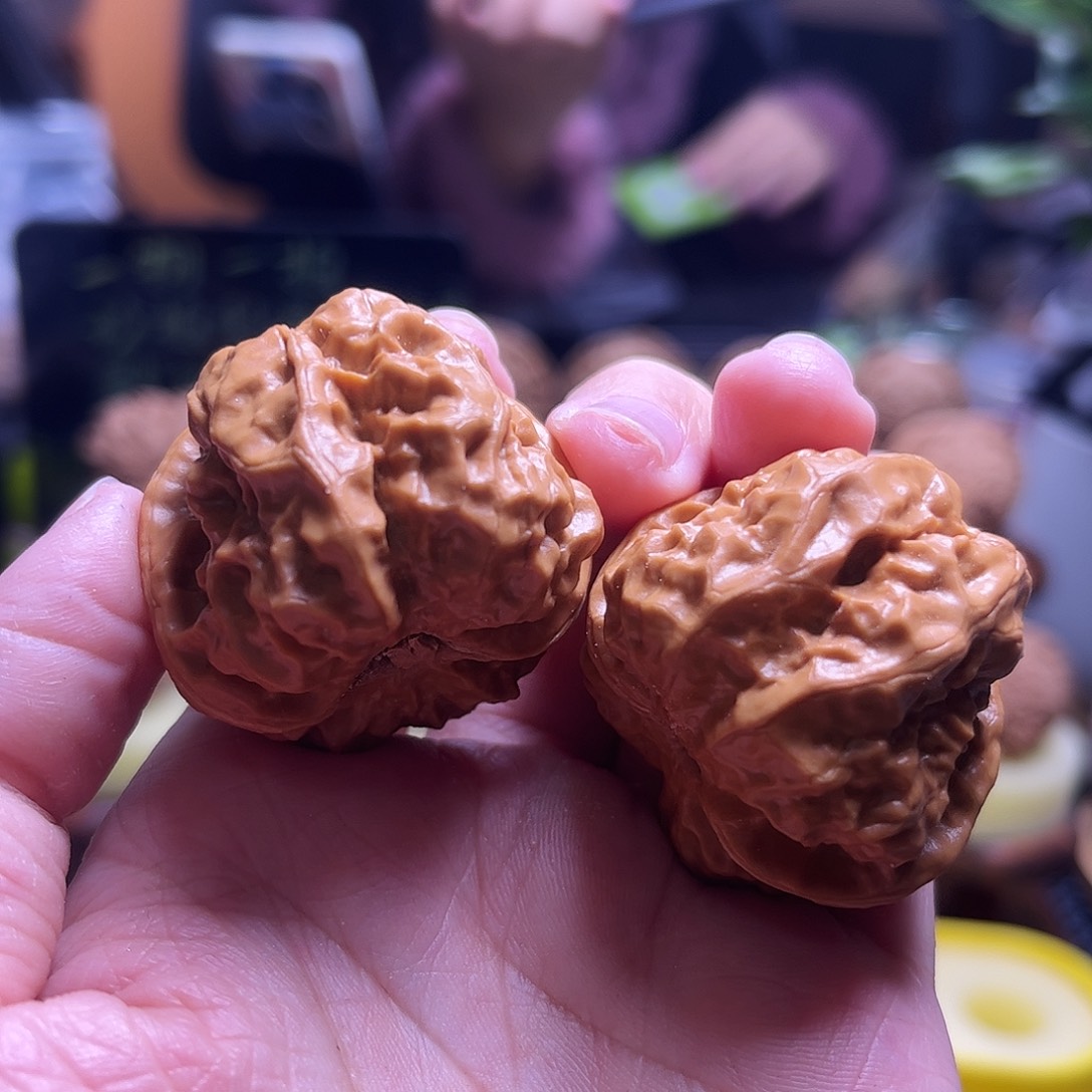 ****️文玩核桃把件37尺三角蛙54