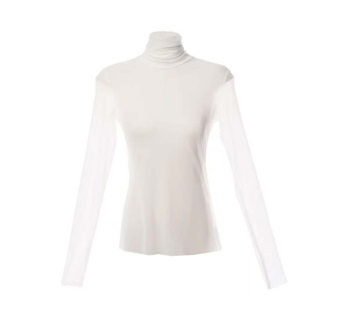 2025新款设计师款品牌亲肤舒适百搭气质时尚打底皮肤衣上衣    女