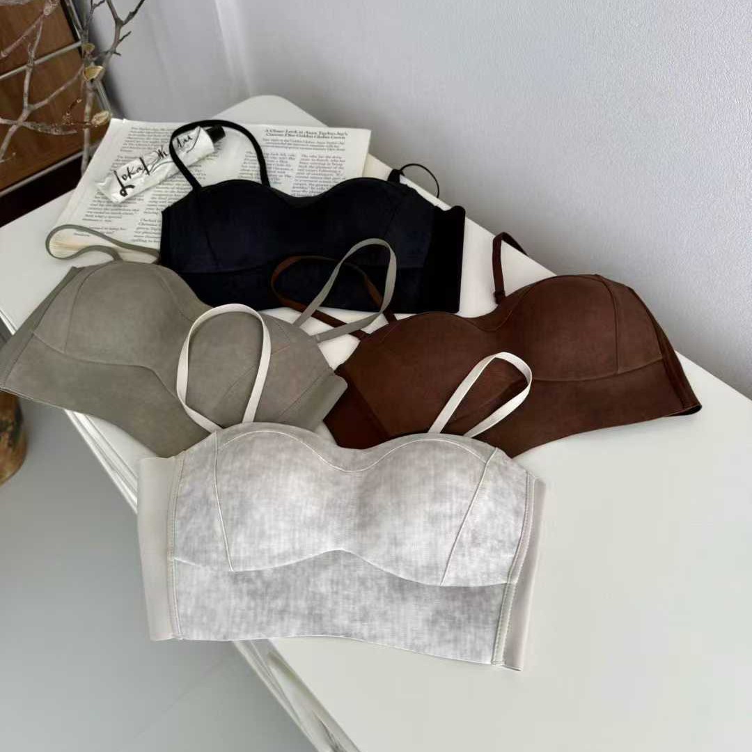 [抹胸内衣]6103时尚3D立体加厚防走光舒适夏季美背内衣文胸薄款