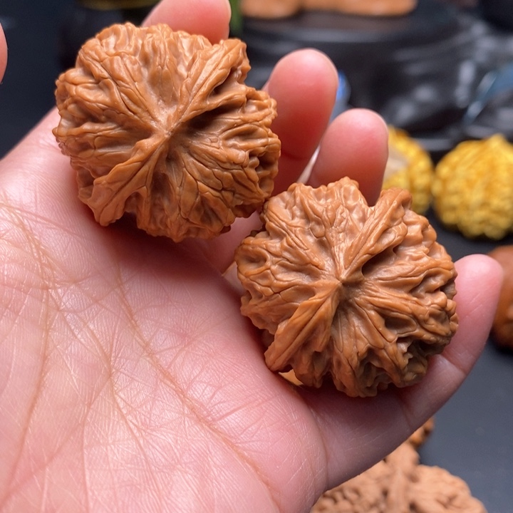 把件文玩核桃苹果37尺