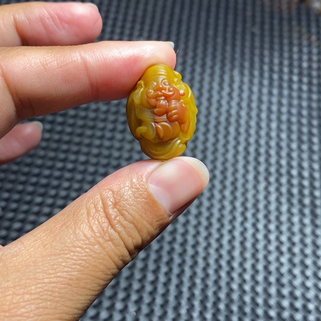 玛瑙/玉髓战国红未镶嵌莫*冯