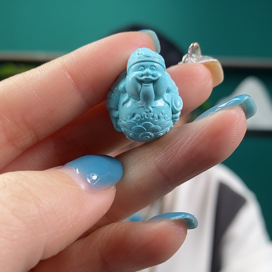 绿松石珠宝奇石未镶嵌