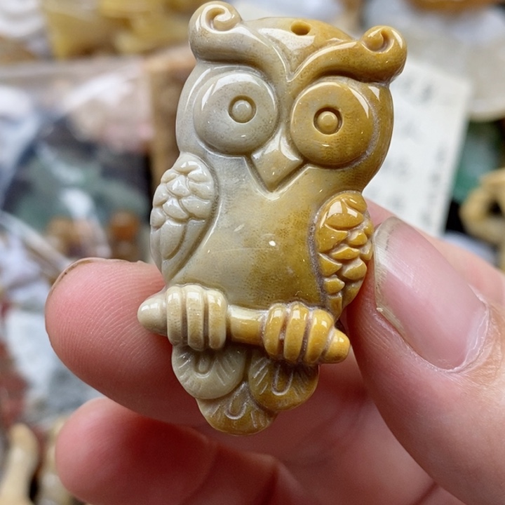 硅化珊瑚（珊瑚玉）未镶嵌颈饰